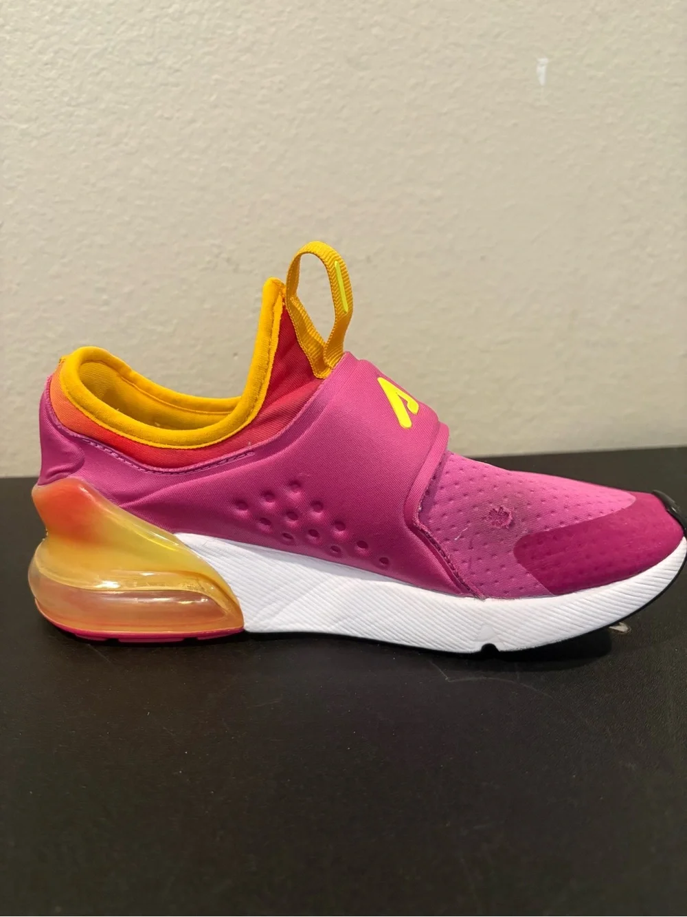 Nike Air Max 270 Extreme SE GS Shoes Youth Kids Size 2.5Y Fuchsia~CN8279-600